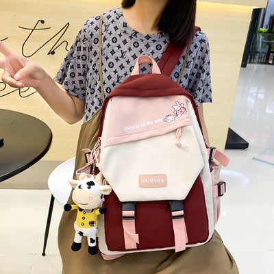 Mochila Escolar Deportiva de Viaje - Tela Oxford Resistente Estilo Coreano - Image 10