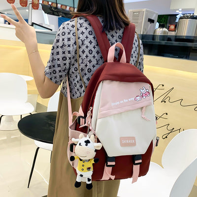 Mochila Escolar Deportiva de Viaje - Tela Oxford Resistente Estilo Coreano - Image 12