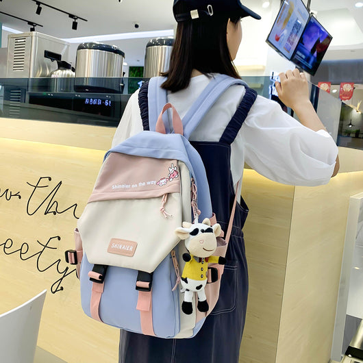 Mochila Escolar Deportiva de Viaje - Tela Oxford Resistente Estilo Coreano - Image 14