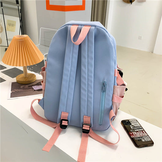 Mochila Escolar Deportiva de Viaje - Tela Oxford Resistente Estilo Coreano - Image 16
