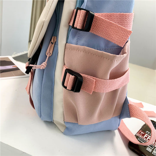 Mochila Escolar Deportiva de Viaje - Tela Oxford Resistente Estilo Coreano - Image 22