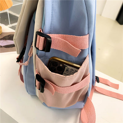Mochila Escolar Deportiva de Viaje - Tela Oxford Resistente Estilo Coreano - Image 23