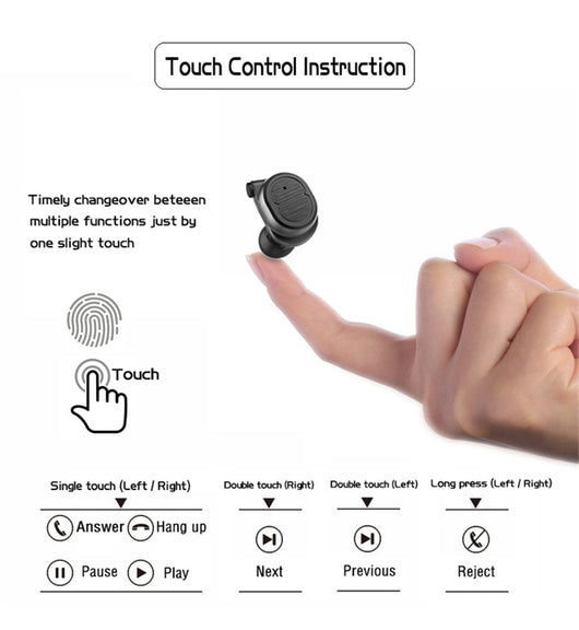 Auriculares Bluetooth con Control Táctil - Image 20