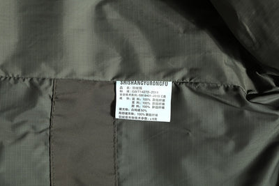 Chaqueta Corta de Plumón de Pato Blanco para Hombre - Image 18