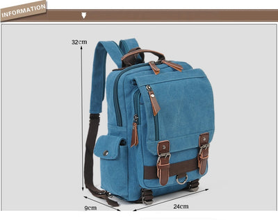 Bolsa de Pecho Cruzada de Lona para Viajes y Aventuras al Aire Libre - Image 14