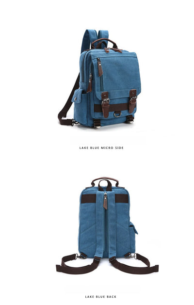 Bolsa de Pecho Cruzada de Lona para Viajes y Aventuras al Aire Libre - Image 21