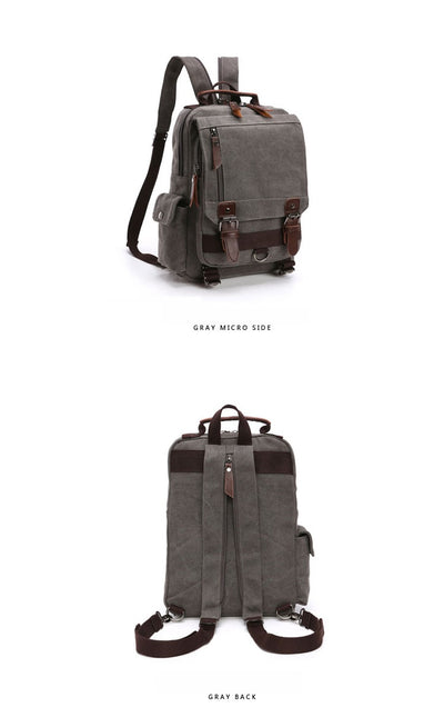 Bolsa de Pecho Cruzada de Lona para Viajes y Aventuras al Aire Libre - Image 22