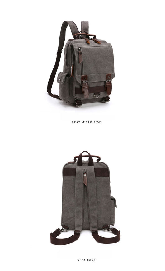 Bolsa de Pecho Cruzada de Lona para Viajes y Aventuras al Aire Libre - Image 22