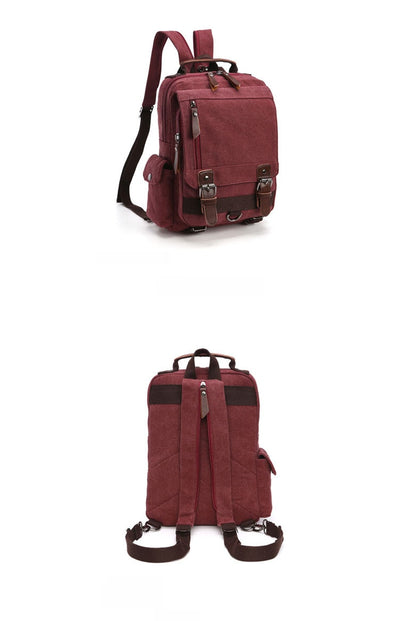 Bolsa de Pecho Cruzada de Lona para Viajes y Aventuras al Aire Libre - Image 23