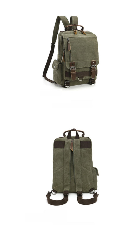Bolsa de Pecho Cruzada de Lona para Viajes y Aventuras al Aire Libre - Image 24