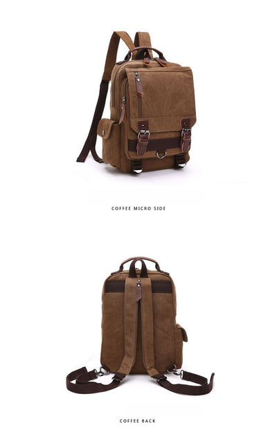 Bolsa de Pecho Cruzada de Lona para Viajes y Aventuras al Aire Libre - Image 25