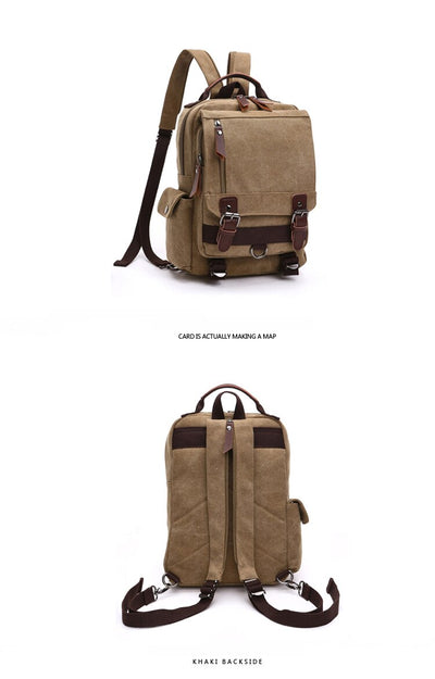Bolsa de Pecho Cruzada de Lona para Viajes y Aventuras al Aire Libre - Image 26