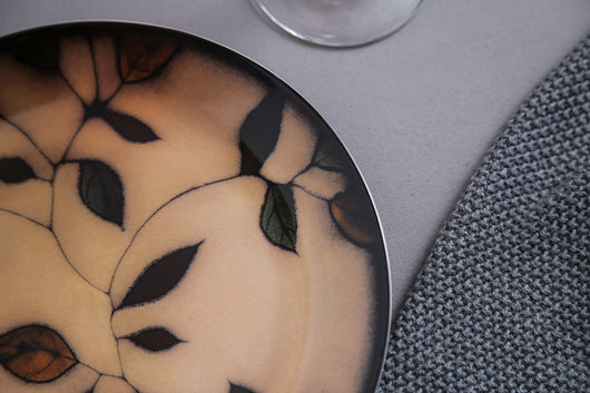 Plato de Cerámica Redondo con Diseño Floral - Image 22