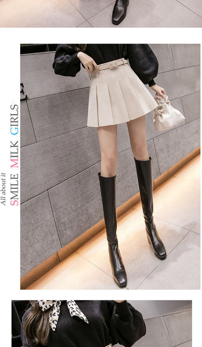 Culottes Cintura Alta Antibrillo Versátiles para Mujer - Image 11