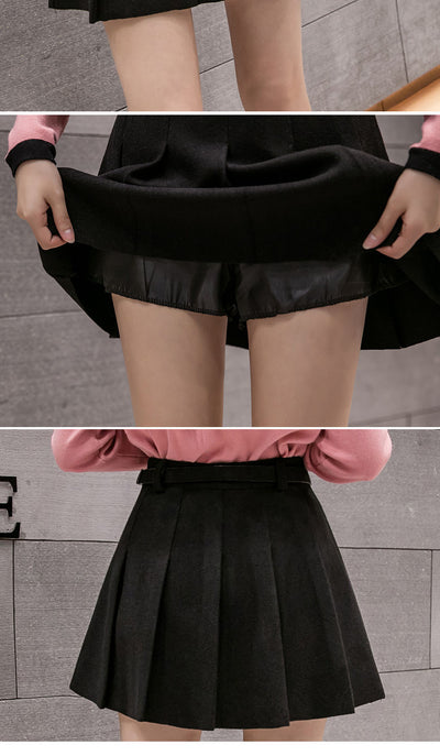 Culottes Cintura Alta Antibrillo Versátiles para Mujer - Image 19