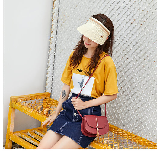 Bolso de Hombro Redondo con Borlas para Mujer - Image 12