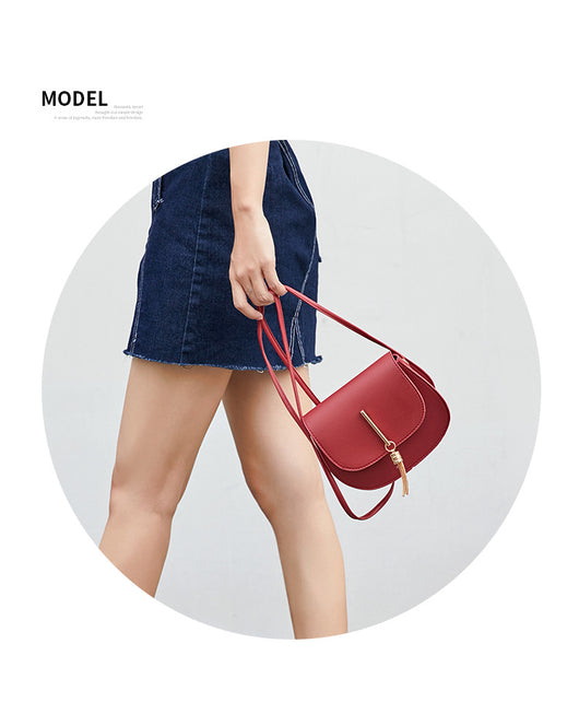 Bolso de Hombro Redondo con Borlas para Mujer - Image 13