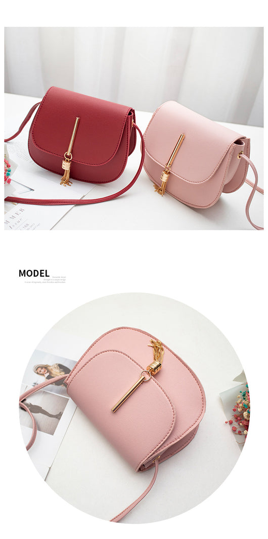 Bolso de Hombro Redondo con Borlas para Mujer - Image 19