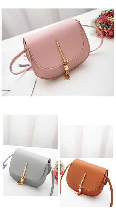 Bolso de Hombro Redondo con Borlas para Mujer - Image 20