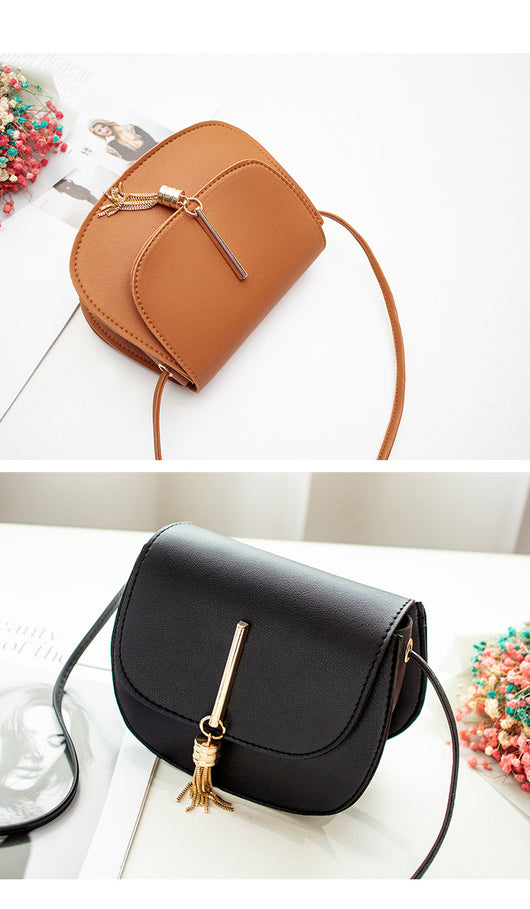 Bolso de Hombro Redondo con Borlas para Mujer - Image 21