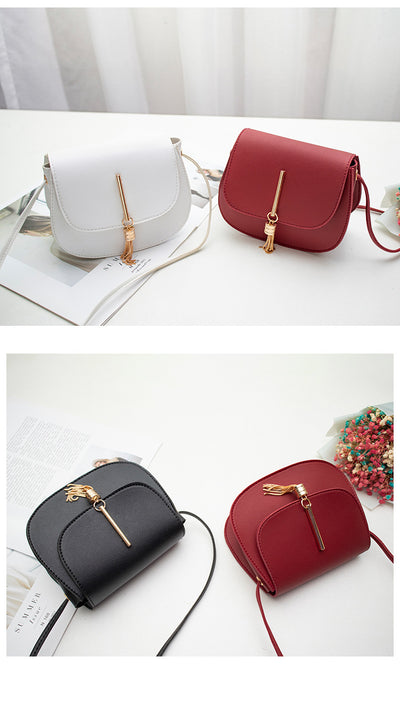 Bolso de Hombro Redondo con Borlas para Mujer - Image 23