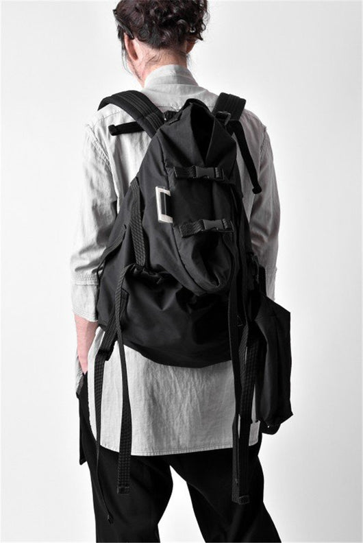 Mochila Hip Hop de Gran Capacidad Tooling Street - Image 7