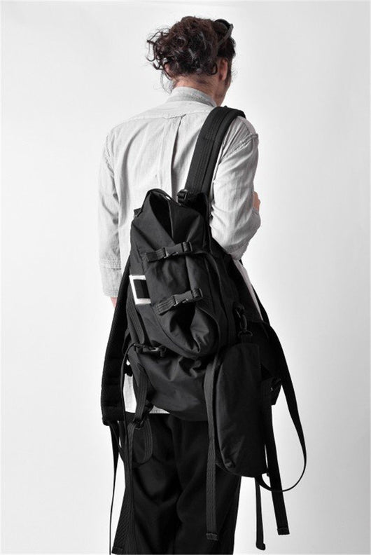 Mochila Hip Hop de Gran Capacidad Tooling Street - Image 9