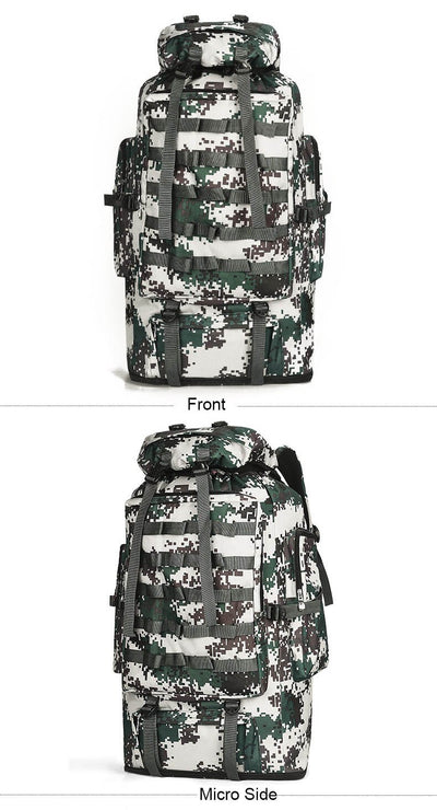 Mochila de Trekking 100L de Gran Capacidad para Aventuras Extremas - Image 10