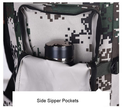 Mochila de Trekking 100L de Gran Capacidad para Aventuras Extremas - Image 17