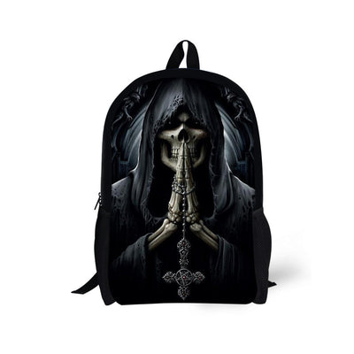 Bolso Rock Calavera Punk con Personalidad - Image 3
