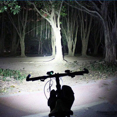 Luz Frontal LED Recargable USB para Bicicleta - Faro T6 Profesional - Image 8