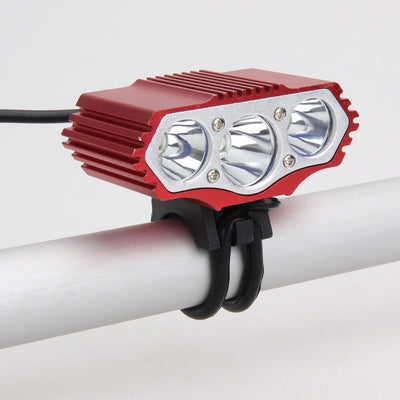 Luz Frontal LED Recargable USB para Bicicleta - Faro T6 Profesional - Image 10