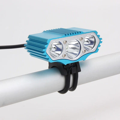 Luz Frontal LED Recargable USB para Bicicleta - Faro T6 Profesional - Image 11