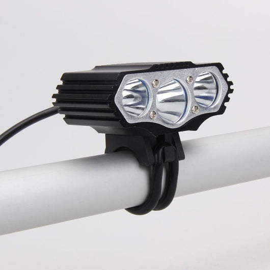 Luz Frontal LED Recargable USB para Bicicleta - Faro T6 Profesional - Image 12
