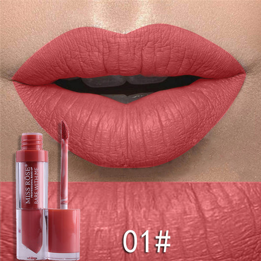 Brillo Labial Mate Larga Duración Anti-Transferencia - Image 11