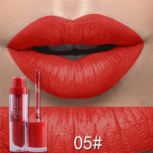 Brillo Labial Mate Larga Duración Anti-Transferencia - Image 15