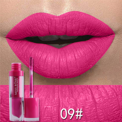 Brillo Labial Mate Larga Duración Anti-Transferencia - Image 19