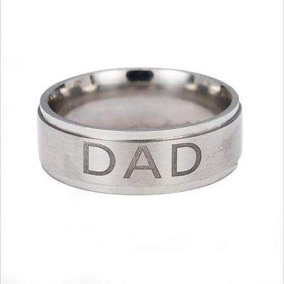 Anillo Sello de Titanio con Inicial Personalizada - Image 10