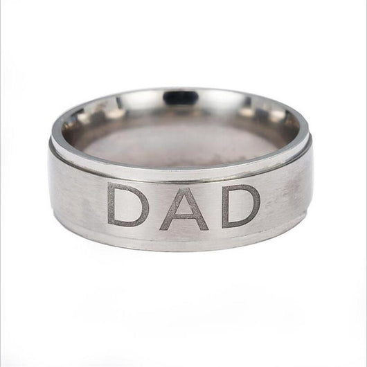 Anillo Sello de Titanio con Inicial Personalizada - Image 10