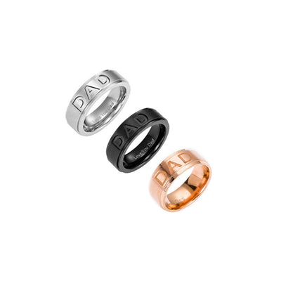 Anillo Sello de Titanio con Inicial Personalizada - Image 11
