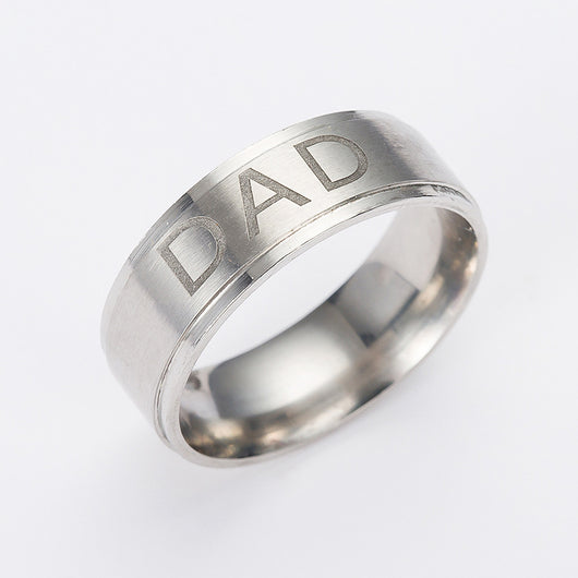 Anillo Sello de Titanio con Inicial Personalizada - Image 14