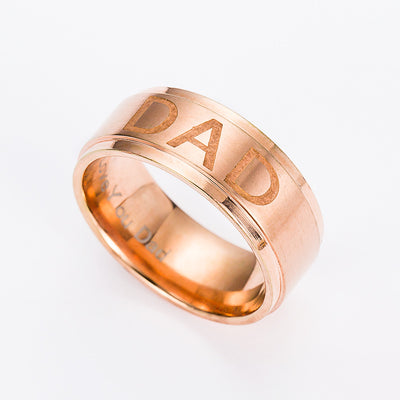 Anillo Sello de Titanio con Inicial Personalizada - Image 15