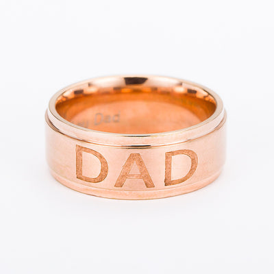 Anillo Sello de Titanio con Inicial Personalizada - Image 16