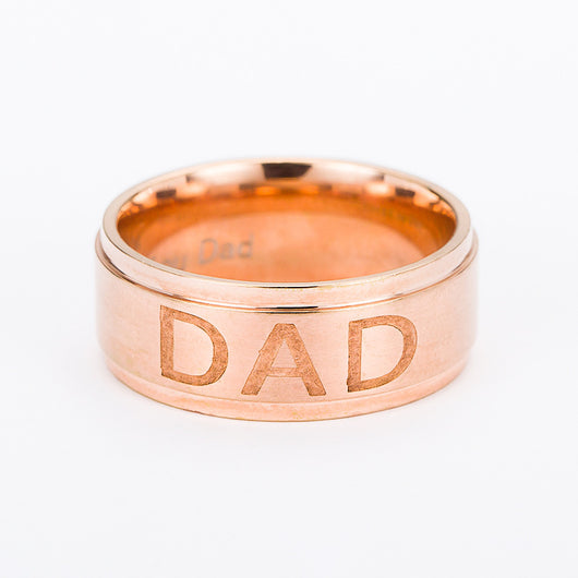 Anillo Sello de Titanio con Inicial Personalizada - Image 16
