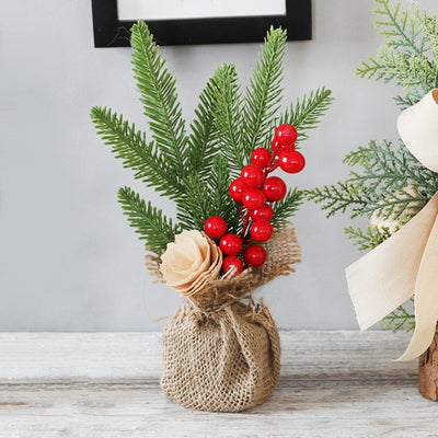 Adornos Navideños de Hierro Forjado - Pequeños Árboles Decorativos - Image 12