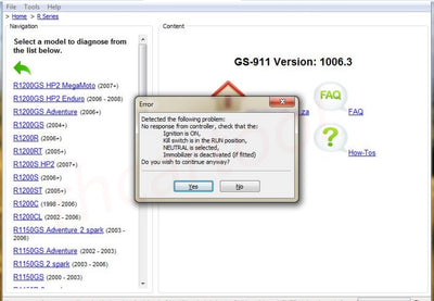 Herramienta de Diagnóstico de Emergencia GS-911 V1006.3 - Image 8