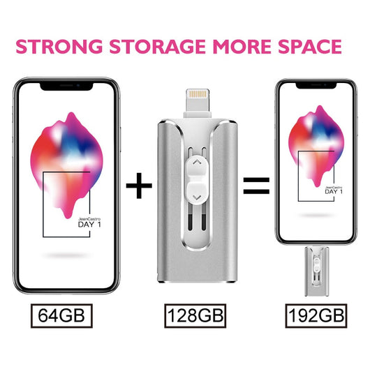 Memoria USB 3 en 1 de Metal para Android, Computadora y Dispositivos - Image 11