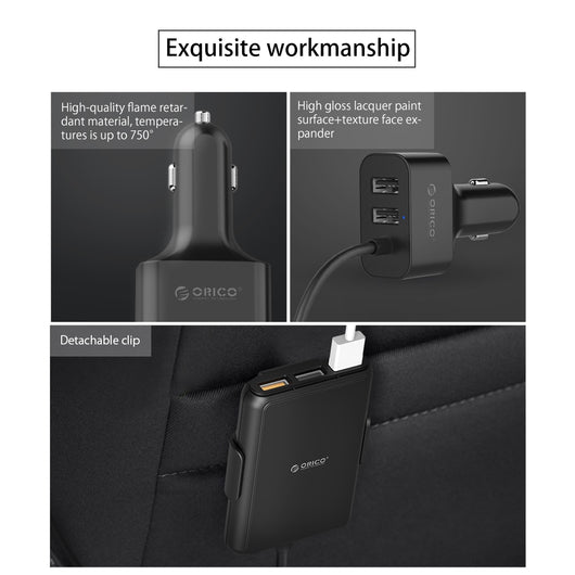 Cargador Rápido para Auto ORICO QC3.0 - Image 15