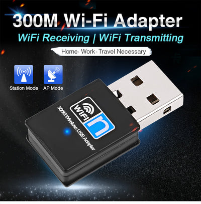 Receptor WiFi Inalámbrico Mini - Tarjeta de Red Portátil - Image 8