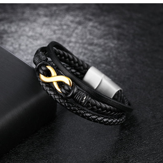 Pulsera de Cuero Genuino Estilo Vintage - Image 10